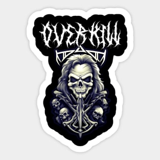 over kill Sticker